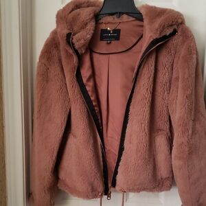 Lucky Brand Women's Teddy Jacket - Blush